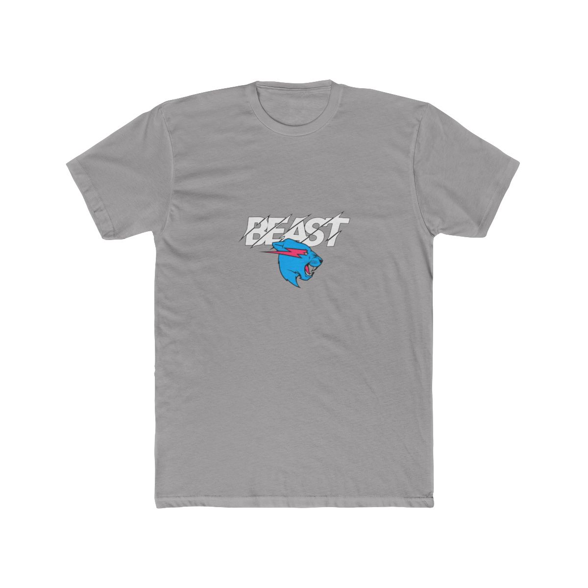 MR Beast CAT T Shirt Lightning Tee Top Youtuber Merch Gamer Adult White T- Shirt Women, Colour 07, M, Color07